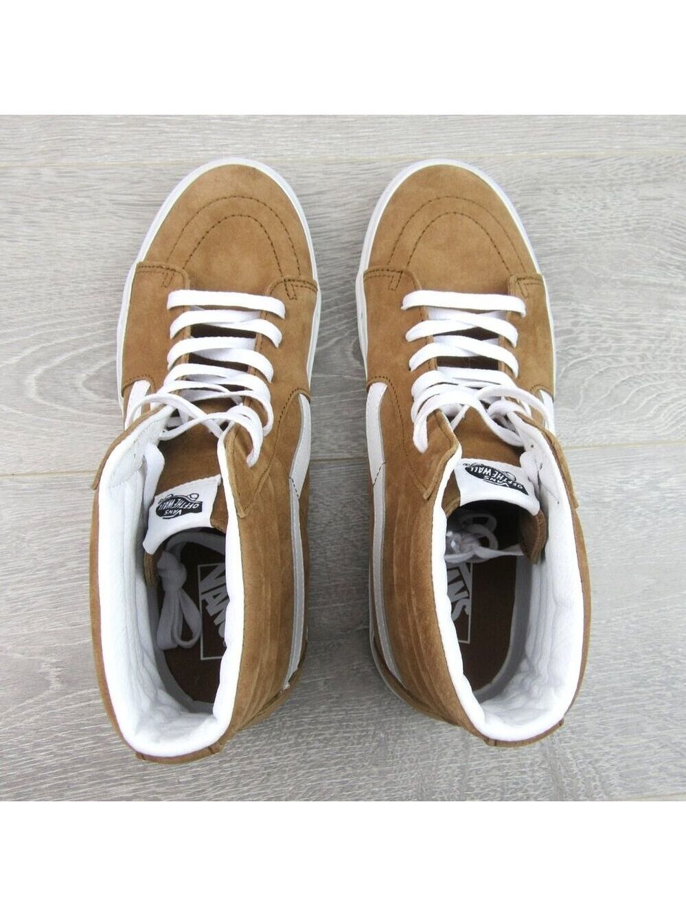 Vans Sk8-Hi Suede Sneakers Men's Size 11.5 Brown NEW - Picture 9 of 15
